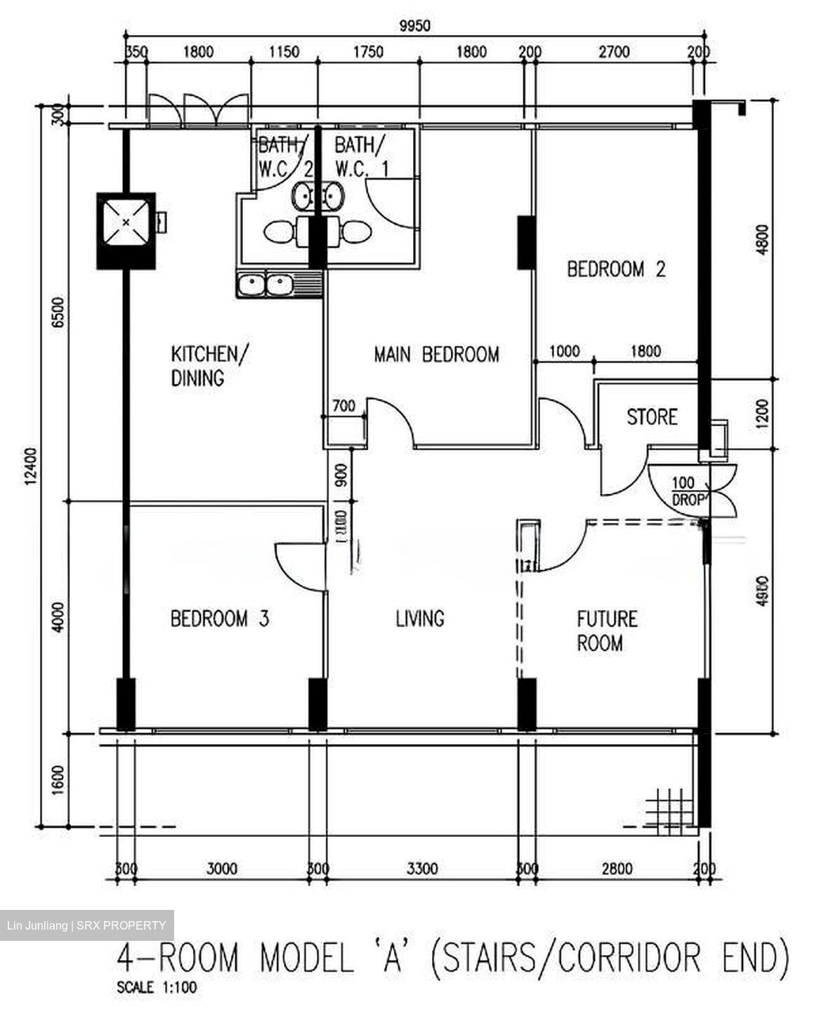 Blk 522 Serangoon North Avenue 4 (Serangoon), HDB 4 Rooms #552546691